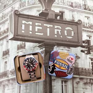 Fossil BQ2883 Men's Watch Dalton Silver